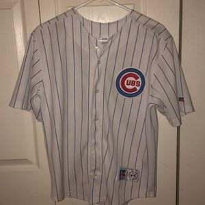 CUBS WOOD JERSEY